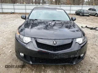 2010 Acura TSX with VIN JH4CU2F64AC004897, listed as a Copart auction lot 44047195 with 0 mi miles and Salvage Title. Bid and sale history available at carsss.com. Image 5.