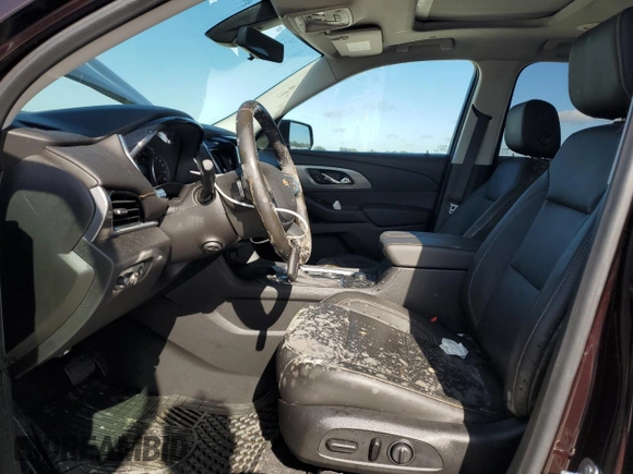 2020 Chevrolet Traverse Premier with VIN 1GNEVKKW5LJ161115, listed as a Copart auction lot 80767374 with Not provided miles and Salvage title. Bid and sale history available at DreamBid. Image 7.