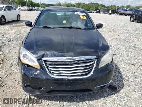 2013 Chrysler 200 LX with VIN 1C3CCBAB0DN641484, listed as a Copart auction lot 52824815 with 159,957 mi miles and Salvage Title. Bid and sale history available at DreamBid. Image 5.