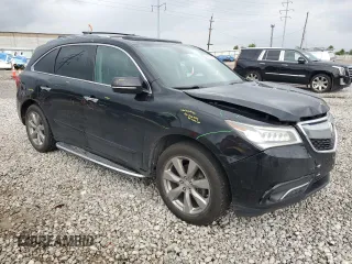 2014 Acura MDX Advance with VIN 5FRYD4H81EB017079, listed as a Copart auction lot 59939905 with 189,441 mi miles and Salvage title. Bid and sale history available at DreamBid. Image 4.