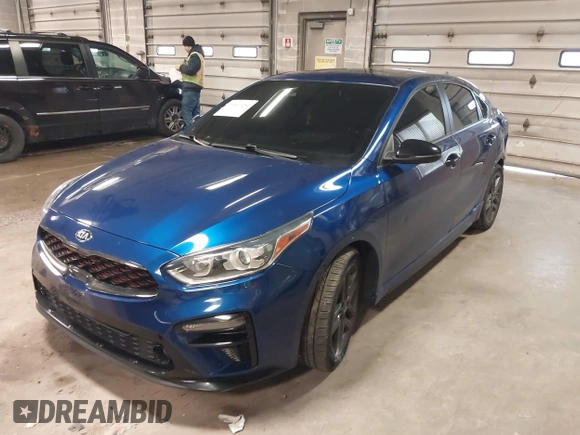 2021 Kia Forte GT-Line z VIN 3KPF34AD2ME330827, wystawiony jako IAAI lot #41967454 z przebiegiem 80 641 mil mil oraz . Historia ofert i sprzedaży dostępna na DreamBid. Obrazek 17.