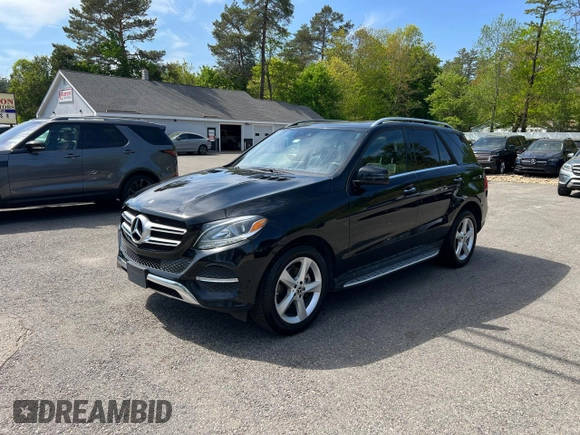 2018 Mercedes-Benz GLE 350 z VIN 4JGDA5JB4JB033015, wystawiony jako Copart lot #57177215 z przebiegiem 176 832 mil mil oraz Czysty tytuł • Clean title. Historia ofert i sprzedaży dostępna na DreamBid. Obrazek 1.