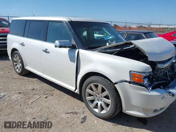 2011 Ford Flex Limited with VIN 2FMGK5DC9BBD00918, listed as a IAAI auction lot 41630521 with 141,914 mi miles. Bid and sale history available at carsss.com. Image 1.