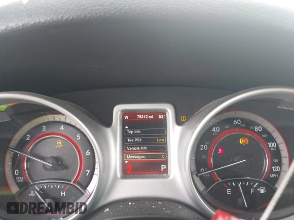 2016 Dodge Journey R/T with VIN 3C4PDCEG0GT219824, listed as a IAAI auction lot 42333701 with 75,312 mi miles and . Bid and sale history available at DreamBid. Image 7.