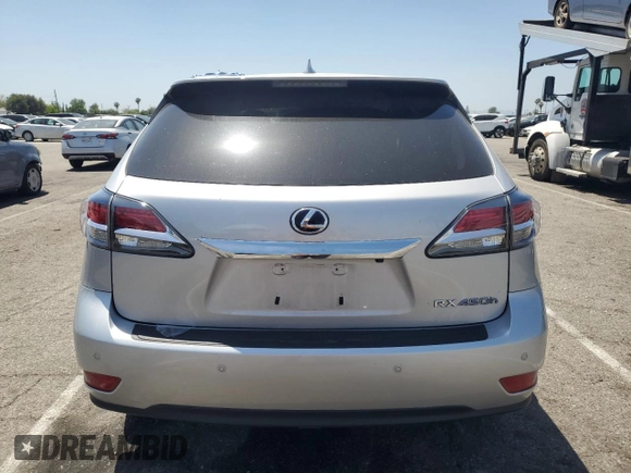 2015 Lexus RX 450h z VIN 2T2ZB1BA5FC001331, wystawiony jako Copart lot #57284795 z przebiegiem 62 660 mil mil oraz Szkoda całkowita • Salvage title. Historia ofert i sprzedaży dostępna na DreamBid. Obrazek 6.