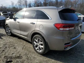 2018 Kia Sorento SX Limited z VIN 5XYPKDA57JG377866, wystawiony jako Copart lot #84375944 z przebiegiem Nie podano mil oraz Szkoda całkowita • Salvage title. Historia ofert i sprzedaży dostępna na DreamBid. Obrazek 2.