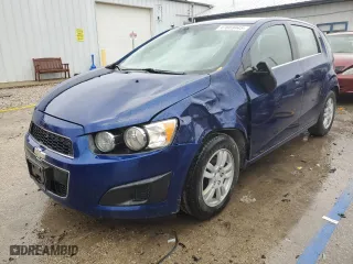 2014 Chevrolet Sonic LT with VIN 1G1JC6SH1E4138382, listed as a Copart auction lot 47669445 with 81,006 mi miles and Salvage Title. Bid and sale history available at carsss.com. Image 1.