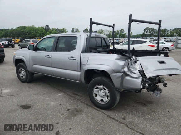 2021 Toyota Tacoma SR with VIN 3TYAX5GN2MT016481, listed as a Copart auction lot 58475465 with 62,679 mi miles and Salvage title. Bid and sale history available at DreamBid. Image 2.