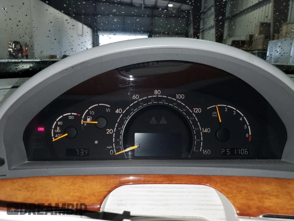 2006 Mercedes-Benz S 430 with VIN WDBNG70J46A481293, listed as a Copart auction lot 56481855 with Not provided miles and Salvage title. Bid and sale history available at DreamBid. Image 9.