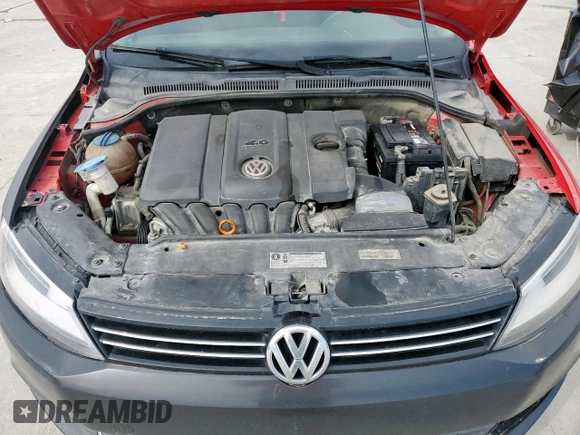 2013 Volkswagen Jetta Sedan SE with VIN 3VWDP7AJ0DM407197, listed as a Copart auction lot 49000125 with 195,007 mi miles and Salvage Title. Bid and sale history available at carsss.com. Image 11.