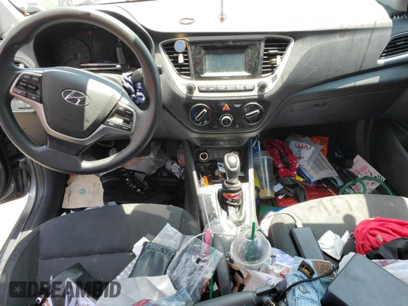 2019 Hyundai Accent SE with VIN 3KPC24A35KE077268, listed as a Copart auction lot 56708813 with 59,431 mi miles. Bid and sale history available at carsss.com. Image 8.