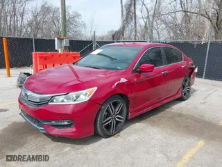 2017 Honda Accord Sedan Sport SE with VIN 1HGCR2F13HA276386, listed as a IAAI auction lot 41831810 with NaN miles. Bid and sale history available at carsss.com. Image 17.
