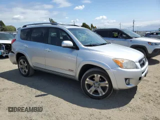 2010 Toyota RAV4 Sport with VIN JTMRK4DV6A5098308, listed as a Copart auction lot 53586165 with 167,429 mi miles and Salvage title. Bid and sale history available at DreamBid. Image 4.
