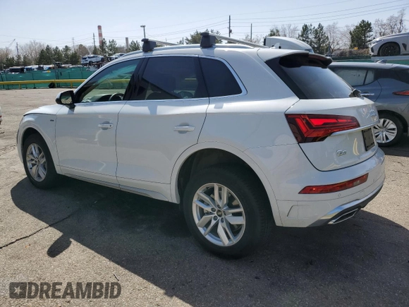 2024 Audi Q5 S line Premium with VIN WA1GAAFY8R2017137, listed as a Copart auction lot 52612505 with 6,078 mi miles and Salvage title. Bid and sale history available at DreamBid. Image 2.