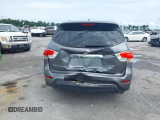 2016 Nissan Pathfinder S with VIN 5N1AR2MN4GC613707, listed as a IAAI auction lot 42462865 with 130,113 mi miles and . Bid and sale history available at DreamBid. Image 16.