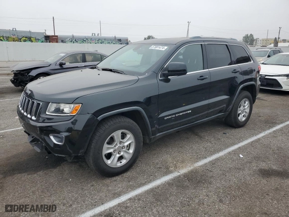 2014 Jeep Grand Cherokee Laredo with VIN 1C4RJEAG6EC359646, listed as a Copart auction lot 57081474 with 110,401 mi miles and Salvage Title. Bid and sale history available at carsss.com. Image 1.