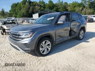 2021 Volkswagen Atlas SE с VIN 1V2WR2CA4MC605769, выставлен на аукционе Copart как лот 61069515 с пробегом 97 050 миль миль и Списание • Salvage title. История ставок и продаж доступна на DreamBid. Изображение 1.