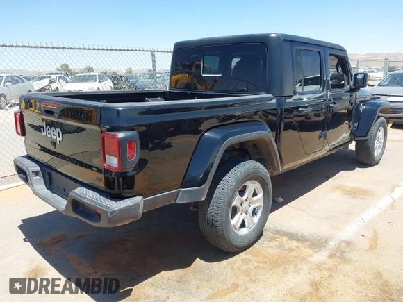 2023 Jeep Gladiator Overland z VIN 1C6HJTFG0PL564298, wystawiony jako IAAI lot #42149117 z przebiegiem 65 416 mil mil oraz . Historia ofert i sprzedaży dostępna na DreamBid. Obrazek 4.