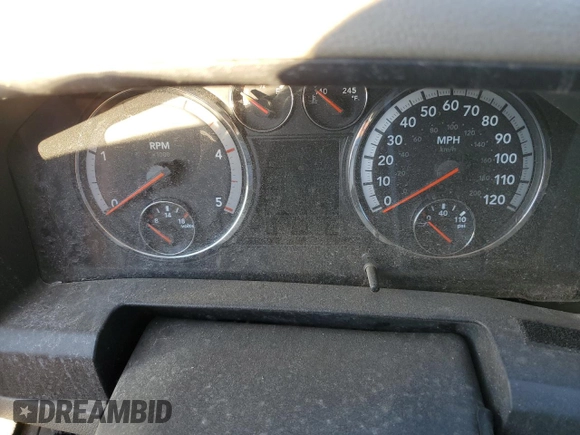 2010 Dodge 2500 Laramie with VIN 3D7UT2CL5AG155317, listed as a Copart auction lot 83158354 with Not Provided miles and Salvage Title. Bid and sale history available at DreamBid. Image 9.