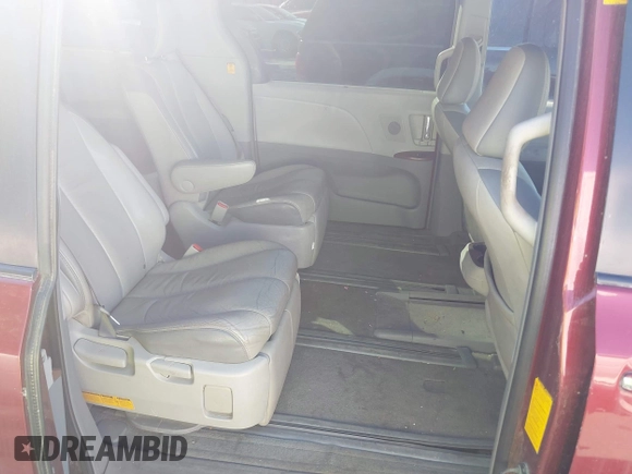 2011 Toyota Sienna XLE with VIN 5TDDK3DC8BS007764, listed as a IAAI auction lot 42689965 with 254,252 mi miles and . Bid and sale history available at DreamBid. Image 8.