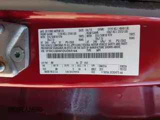 2013 Ford Escape SEL with VIN 1FMCU9H91DUD65144, listed as a IAAI auction lot 42124589 with 221,631 mi miles and . Bid and sale history available at DreamBid. Image 9.