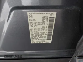 2019 Nissan Murano S with VIN 5N1AZ2MJ2KN123499, listed as a IAAI auction lot 41915232 with 55,772 mi miles and . Bid and sale history available at DreamBid. Image 9.