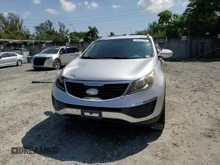 2013 Kia Sportage LX with VIN KNDPB3A26D7429389, listed as a Copart auction lot 50597295 with 217,197 mi miles and Salvage Title. Bid and sale history available at carsss.com. Image 12.