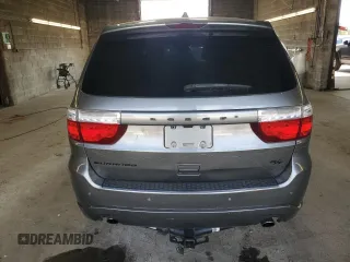 2011 Dodge Durango R/T with VIN 1D4SD6GT6BC682161, listed as a Copart auction lot 75722354 with 130,240 mi miles and Salvage Title. Bid and sale history available at carsss.com. Image 6.