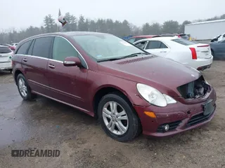 2008 Mercedes-Benz R 3.5L with VIN 4JGCB65E68A062678, listed as a IAAI auction lot 41844443 with 137,787 mi miles. Bid and sale history available at carsss.com. Image 1.