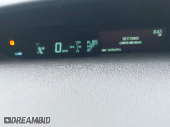 2011 Toyota Prius I with VIN JTDKN3DU8B5371440, listed as a IAAI auction lot 42097626 with 169,609 mi miles. Bid and sale history available at carsss.com. Image 7.