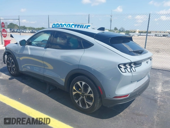 2024 Ford Mustang Mach-E Select with VIN 3FMTK1R4XRMA14724, listed as a IAAI auction lot 42345691 with 16,527 mi miles and . Bid and sale history available at DreamBid. Image 3.