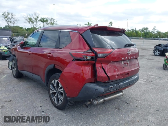 2023 Nissan Rogue SV z VIN 5N1BT3BA7PC684265, wystawiony jako IAAI lot #42083059 z przebiegiem 28 570 mil mil oraz . Historia ofert i sprzedaży dostępna na DreamBid. Obrazek 6.