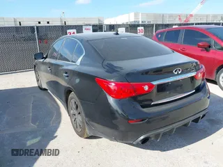 2017 Infiniti Q50 Premium with VIN JN1EV7AP4HM740380, listed as a IAAI auction lot 42593516 with 101,563 mi miles and . Bid and sale history available at DreamBid. Image 3.