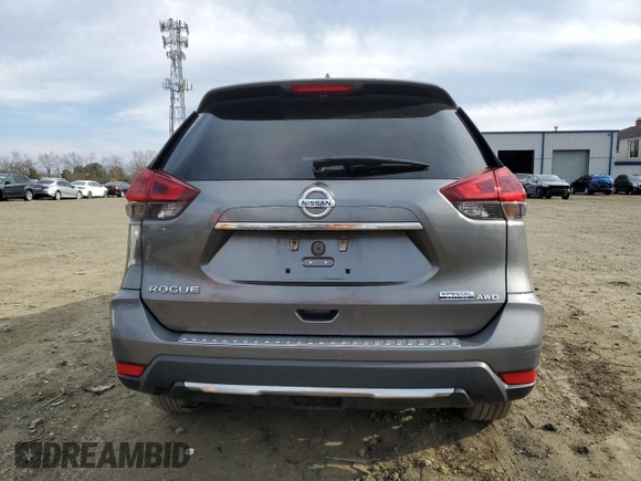 2019 Nissan Rogue SL with VIN 5N1AT2MV8KC815959, listed as a Copart auction lot 50017305 with 121,036 mi miles and Clean Title. Bid and sale history available at carsss.com. Image 6.