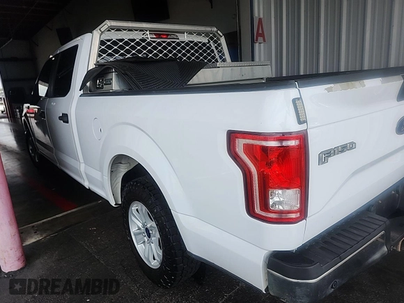 2017 Ford F-150 XL with VIN 1FTEW1CF1HKD12807, listed as a IAAI auction lot 42195604 with 116,075 mi miles. Bid and sale history available at carsss.com. Image 1.
