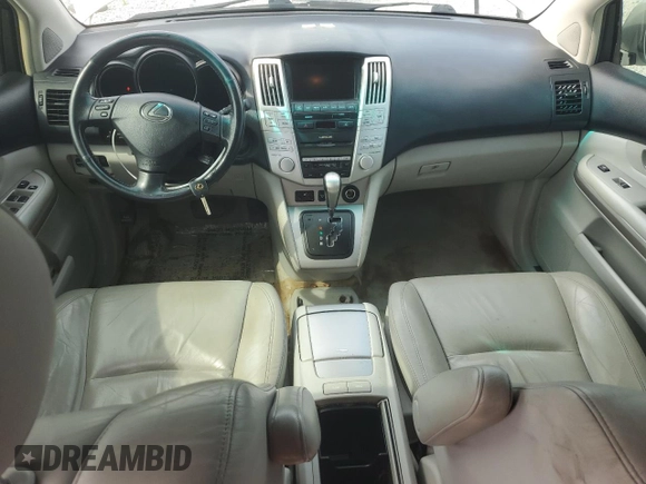 2006 Lexus RX 400h with VIN JTJHW31UX60016328, listed as a Copart auction lot 66898155 with 109,710 mi miles and Salvage title. Bid and sale history available at DreamBid. Image 8.