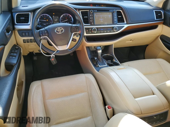 2018 Toyota Highlander Limited with VIN 5TDYZRFH3JS240703, listed as a Copart auction lot 61440485 with 83,363 mi miles and Salvage title. Bid and sale history available at DreamBid. Image 8.