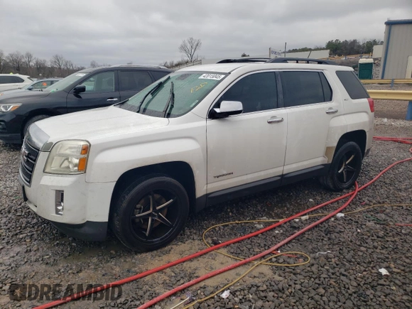 2013 GMC Terrain SLT with VIN 2GKFLUE36D6407026, listed as a Copart auction lot 42015045 with 170,042 mi miles and Salvage Title. Bid and sale history available at carsss.com. Image 1.