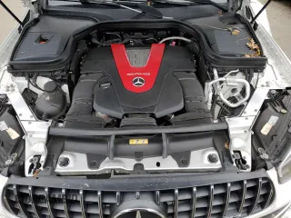 2021 Mercedes-Benz GLC with VIN W1N0J6EB1MF888716, listed as a Copart auction lot 78677143 with 46,358 mi miles. Bid and sale history available at carsss.com. Image 11.