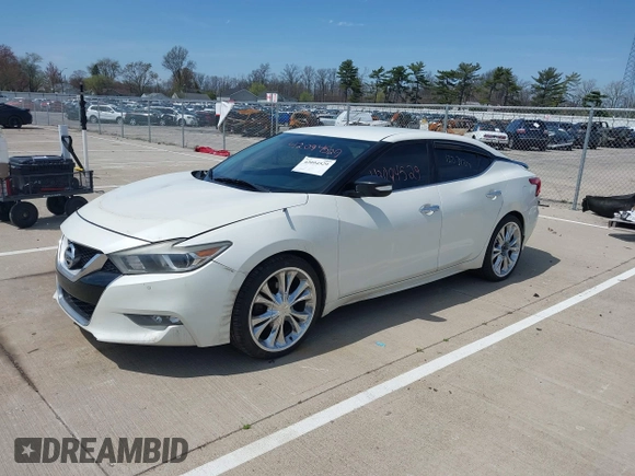 2016 Nissan Maxima SV with VIN 1N4AA6AP4GC396173, listed as a IAAI auction lot 42094529 with 137,397 mi miles and . Bid and sale history available at DreamBid. Image 17.