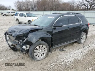 2011 Chevrolet Equinox LT w/2LT with VIN 2CNFLNE56B6364786, listed as a Copart auction lot 49770165 with 143,408 mi miles and Non Repairable. Bid and sale history available at carsss.com. Image 1.