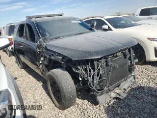2023 Dodge Durango Pursuit with VIN 1C4RDJFG8PC605155, listed as a Copart auction lot 50243075 with 25,883 mi miles and Salvage title. Bid and sale history available at DreamBid. Image 4.