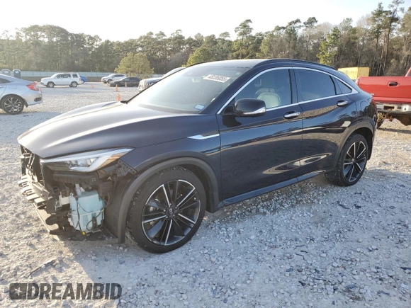 2022 Infiniti QX55 Essential с VIN 3PCAJ5K38NF102970, выставлен на аукционе Copart как лот 48235055 с пробегом 36 287 миль миль и Чистый • Clean title. История ставок и продаж доступна на DreamBid. Изображение 1.