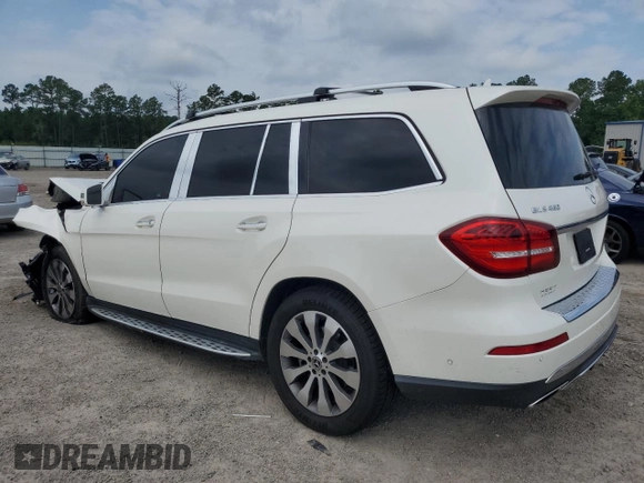 2017 Mercedes-Benz GLS 450 with VIN 4JGDF6EE7HA969724, listed as a Copart auction lot 62549654 with 99,553 mi miles and Salvage Title. Bid and sale history available at DreamBid. Image 2.