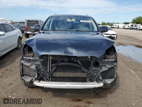 2012 Audi Q7 Premium Plus with VIN WA1LGAFE6CD000593, listed as a Copart auction lot 56414825 with 163,210 mi miles and Clean title. Bid and sale history available at DreamBid. Image 5.