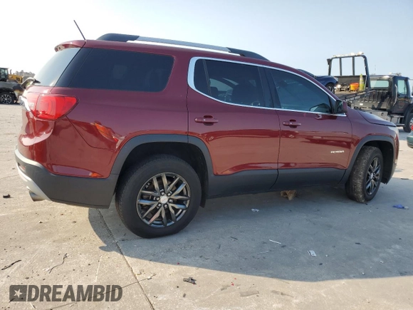 2017 GMC Acadia SLT with VIN 1GKKNMLS8HZ217631, listed as a Copart auction lot 58888925 with Not provided miles and Salvage title. Bid and sale history available at DreamBid. Image 3.