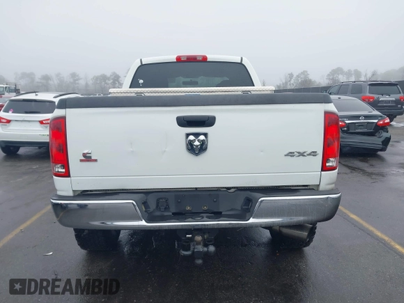 2005 Dodge 2500 SLT with VIN 3D7KS28C35G739319, listed as a IAAI auction lot 41472636 with 429,750 mi miles and . Bid and sale history available at DreamBid. Image 16.