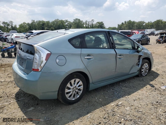 2014 Toyota Prius Plug-In with VIN JTDKN3DP9E3057676, listed as a Copart auction lot 65270274 with 197,929 mi miles and Salvage Title. Bid and sale history available at carsss.com. Image 3.