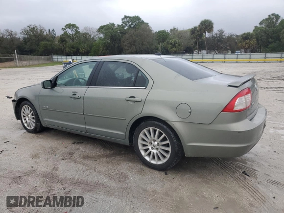 2008 Mercury Milan Premier with VIN 3MEHM08ZX8R601064, listed as a Copart auction lot 88771295 with 247,671 mi miles and Salvage Title. Bid and sale history available at carsss.com. Image 2.