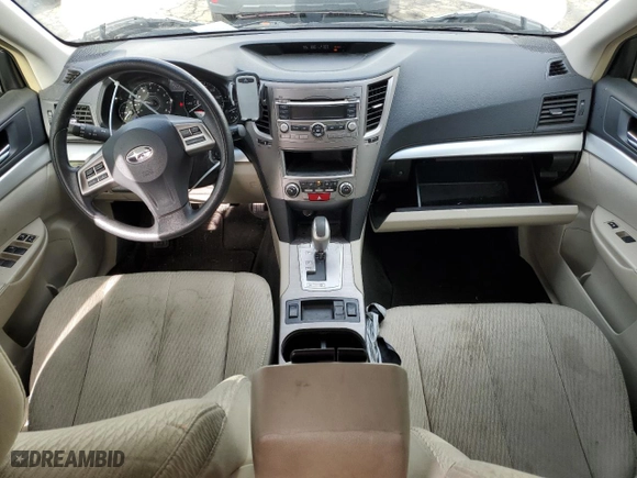 2012 Subaru Outback 2.5i with VIN 4S4BRCAC0C3255013, listed as a Copart auction lot 46484695 with 124,371 mi miles and Salvage Title. Bid and sale history available at carsss.com. Image 8.